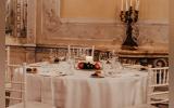 A table set for formal dinner