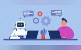 Robot and human 
