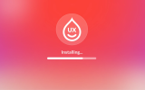 UX in Drupal logo is installing