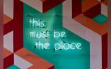 this must be the place: a neon light board