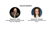 Keynote Speakers, NERD Summit 2024