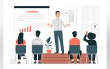 Seminar concept illustration