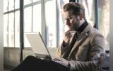 a person working in computer