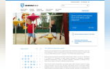 website interface
