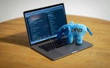 PHP Plush Elephant on a Macbook Pro