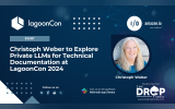 Christoph Weber to Explore Private LLMs for Technical Documentation at LagoonCon 2024