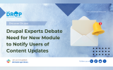 Need for new notification module discussed
