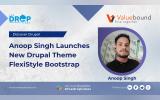 Anoop Singh Launches New Drupal Theme FlexiStyle Bootstrap