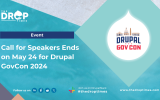 Call for Speakers Ends on May 24 for Drupal GovCon 2024