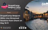 DrupalCamp Belgium 2024: Live-Streamed Sessions from Ghent on May 10-11