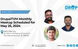 DrupalTVM Monthly Meetup Scheduled for May 25 in Trivandrum
