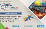 DrupalCon Barcelona 2024 Calls for Artists to Enter Drawing Contest