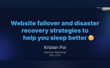 Website failover and disaster recovery strategies