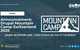 Announcement Drupal Mountain Camp Switzerland 2025