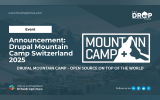 Announcement Drupal Mountain Camp Switzerland 2025