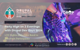 Party High on 3 Evening with Drupal Dev Days 2024
