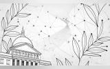 Firefly a classic government building with a stylized network overlay 54927