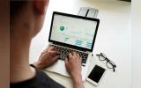 Man working on data creation