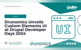 Drunomics unveils Custom Elements UI at Drupal Developer Days 2024