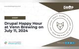 Drupal Happy Hour at Venn Brewing on July 11,2024