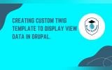 How to Create Custom Twig Templates for Drupal Views