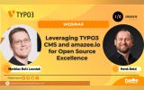 Webinar on Levaraging TYPO3 CMS and amazee.io for Open Source Excellence
