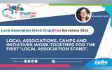 Local Association Stand DrupalCon Barcelona 2024