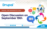 Open Discussion on September 19th