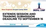 NEDCamp 2024 Extends Session and Training Submission Deadline to September 15