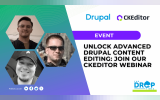 Unlock Advanced Drupal Content Editing: Join CKEditor Webinar