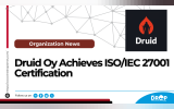 Druid Oy Ac­hie­ves ISO/IEC 27001 Cer­ti­fi­ca­tion