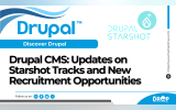 Drupal CMS: Updates on Starshot Tracks and New Recruitment Opportunities