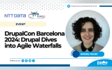 DrupalCon Barcelona 2024: Drupal Dives into Agile Waterfalls
