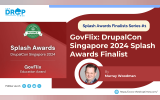 GovFlix: DrupalCon Singapore 2024 Splash Awards Finalist