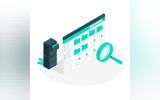 File searching concept illustration