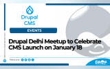 Drupal Delhi Meetup to Celebrate CMS Launch on January 18