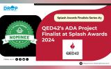 QED42’s ADA Project Finalist at Splash Awards 2024