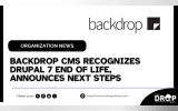 Backdrop CMS Recognizes Drupal 7 End of Life, Announces Next Steps  