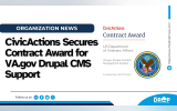 CivicActions Secures Contract Award for VA.gov Drupal CMS Support