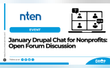 January Drupal Chat for Nonprofits Open Forum Discussion
