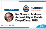 Kat Shaw to Address Accessibility at Florida DrupalCamp 2025