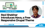 Ravi Shekhar Introduces Nava, a Free Responsive Drupal Theme