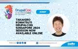 Takahiro Komatsu’s DrupalCon Singapore 2024 Session Now Available Online