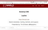 Backdrop CMS - Layouts