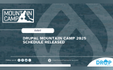 Drupal Mountain Camp 2025 Schedule Released