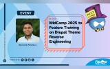 MidCamp 2025 to Feature Training on Drupal Theme Reverse Engineering