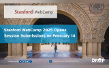 Stanford WebCamp 2025 Opens Session Submissions on February 14