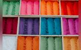 assorted color holi powder lot