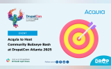 Acquia to Host  Community Bullseye Bash  at DrupalCon Atlanta 2025