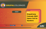 DrupalCamp Colorado 2025 Opens Call for Speakers